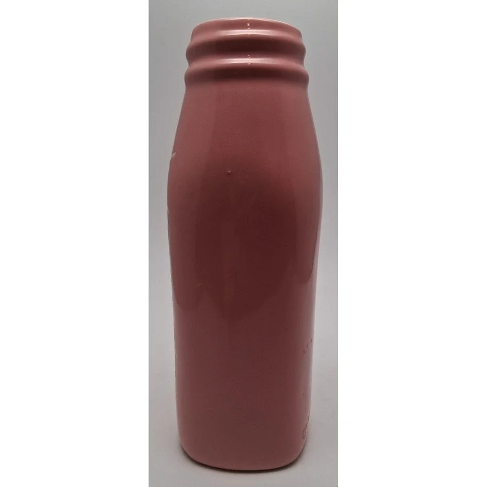 Pink Blossom Milk Bottle by Rae Dunn
